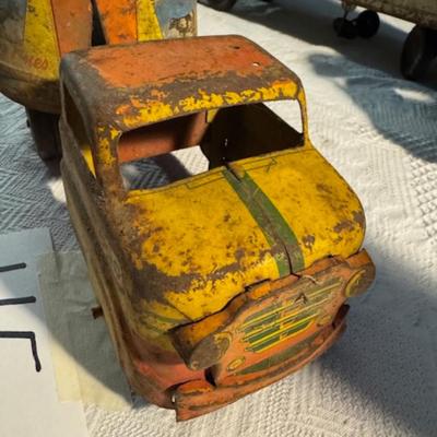 Vintage Metal Trucks and Trailers