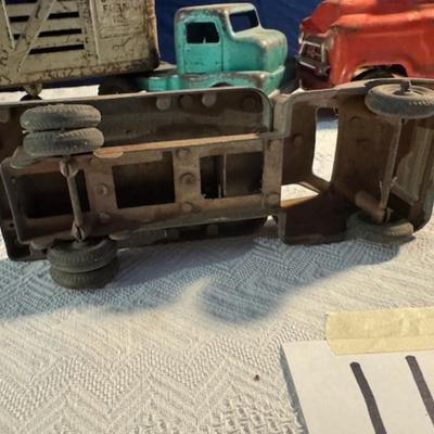 Vintage Metal Trucks and Trailers