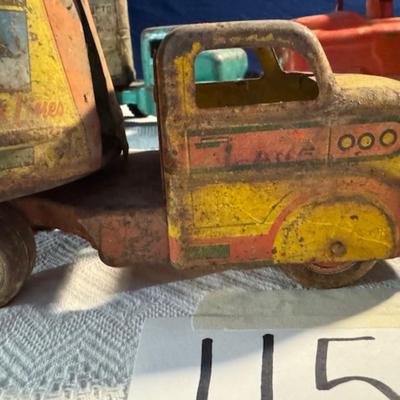 Vintage Metal Trucks and Trailers