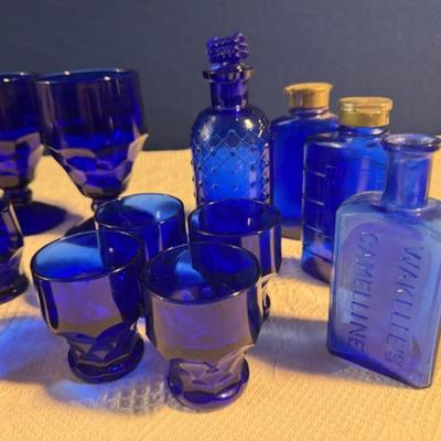 Cobalt Blue Glass