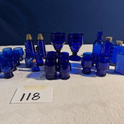 Cobalt Blue Glass