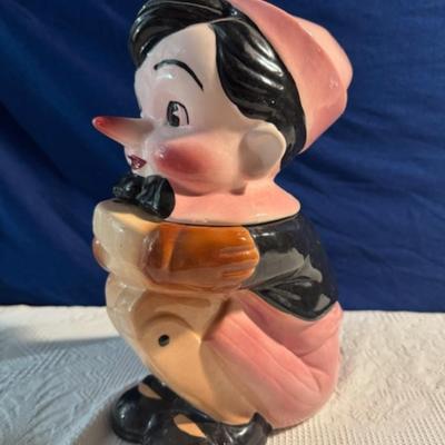 Pinocchio Cookie Jar