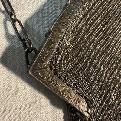 Sterling Antique Purse