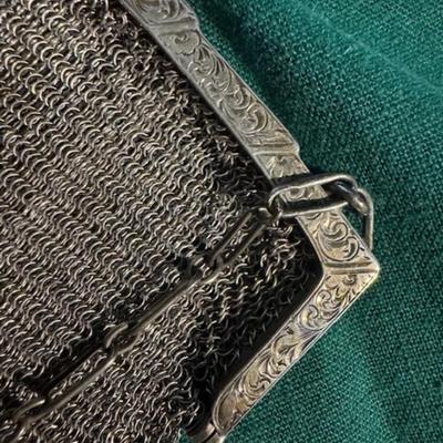 Sterling Antique Purse