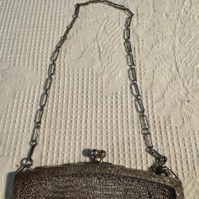 Sterling Antique Purse