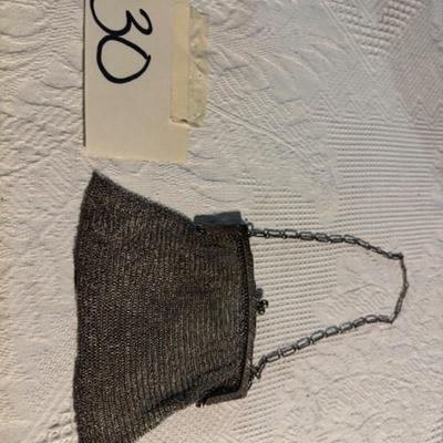 Sterling Antique Purse