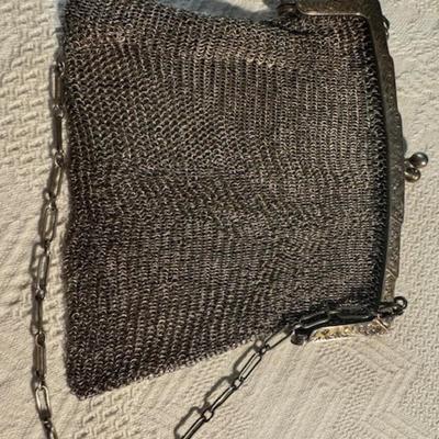 Sterling Antique Purse