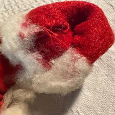 Bottle Brush Trees and Santa