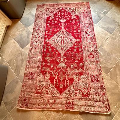 48” X 80” Hand Tied Turkish Rug