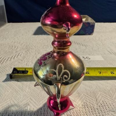 3 Glass Ornaments