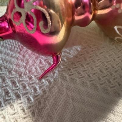 3 Glass Ornaments
