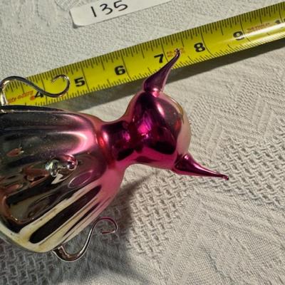 3 Glass Ornaments