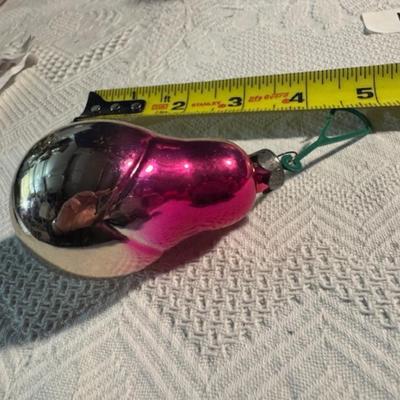 3 Glass Ornaments