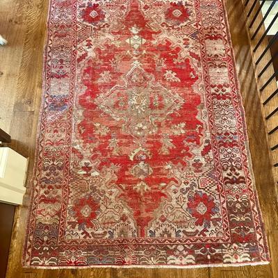 Turkish Hand-Tied Rug 47” X 73”