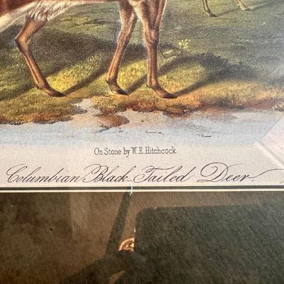 Pair of Lord Hopkins - On The Stone Lith Framed Prints