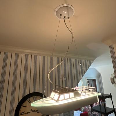 Power Boat Chandelier