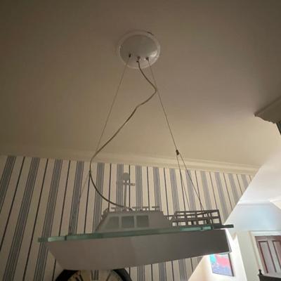 Power Boat Chandelier