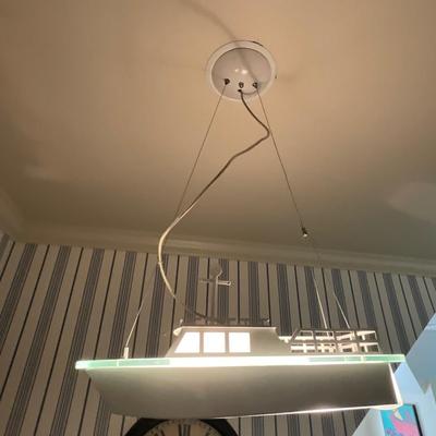 Power Boat Chandelier