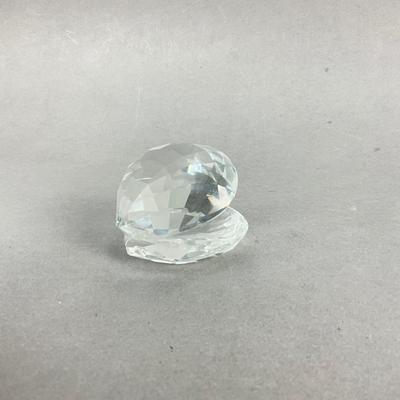 D752 Swarovski Crystal Clam Shell with Pearl