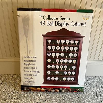 Collectors Series 49 Ball Display Cabinet