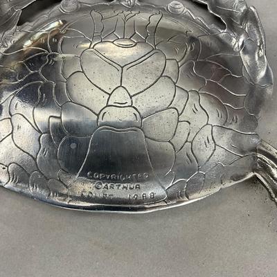 D758 Vintage French Charcuterie Board, Acrylic Platter and Crab Dish