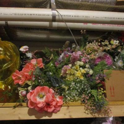 Artificial Flowers For Home Decor Or Crafting Lot A
