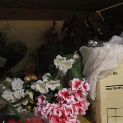 Artificial Flowers For Home Decor Or Crafting Lot B