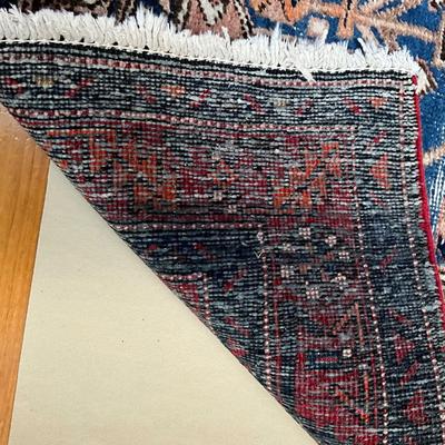 U760 Antique Persian Wool Oriental Runner 11' x 3'