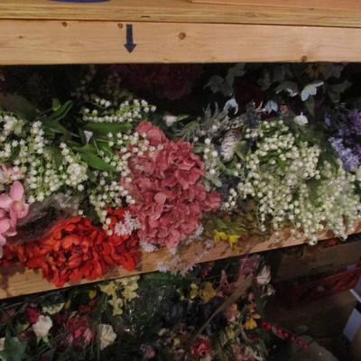 Artificial Flowers For Home Decor Or Crafting Lot F