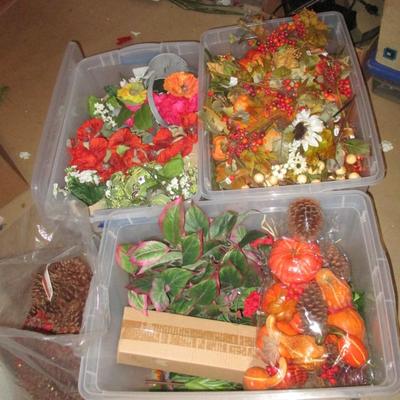 Artificial Flowers For Home Decor Or Crafting Lot S