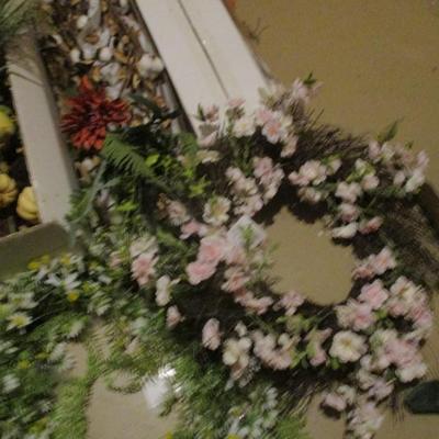 Artificial Flowers For Home Decor Or Crafting Lot V