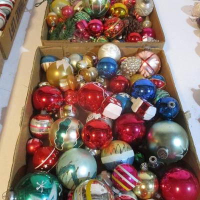 Vintage Christmas Ornaments Lot 73