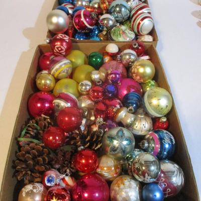 Vintage Christmas Ornaments West Germany Lot 74