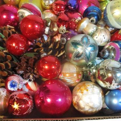 Vintage Christmas Ornaments West Germany Lot 74