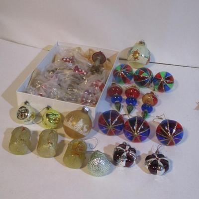 Vintage Christmas Ornaments Lot 78