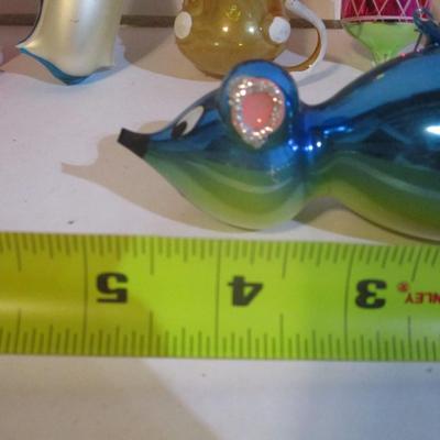 Vintage Glass Christmas Ornaments