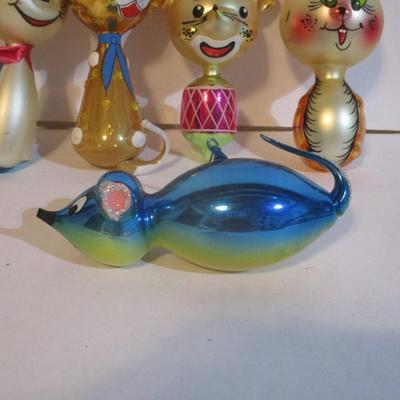 Vintage Glass Christmas Ornaments