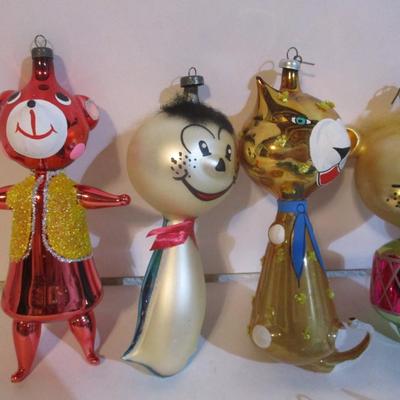 Vintage Glass Christmas Ornaments