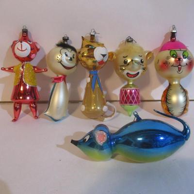 Vintage Glass Christmas Ornaments