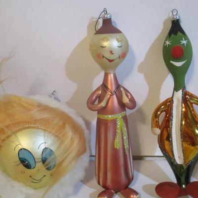 Vintage Glass Christmas Ornaments