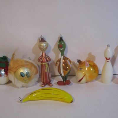Vintage Glass Christmas Ornaments