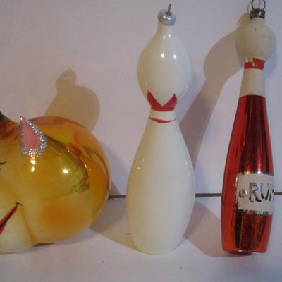 Vintage Glass Christmas Ornaments