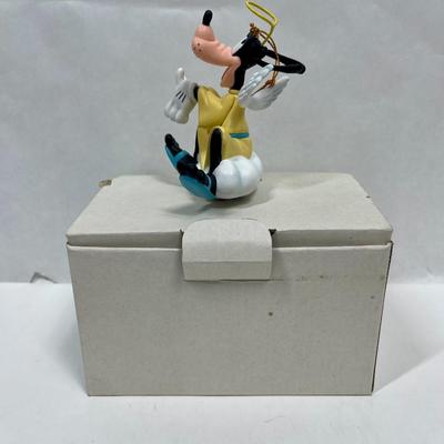 Vintage Disney Angel Goofy Christmas Ornament