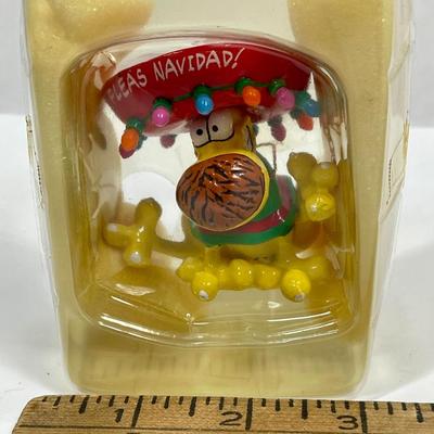 Enesco “Fleas Navidad “Christmas Ornament. NEW condition