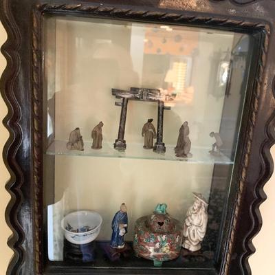 Shadow Box w/Collectibles 12x15x3