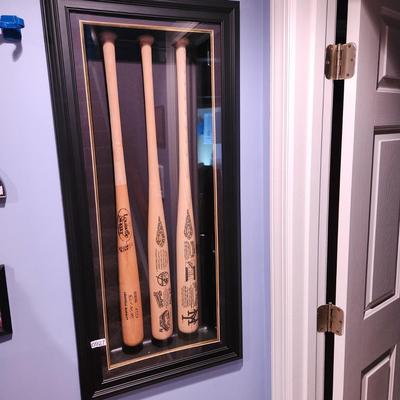 3 Special Edition Baseball Bats Louisville Slugger Paul O'Neill Yankees New York Giants