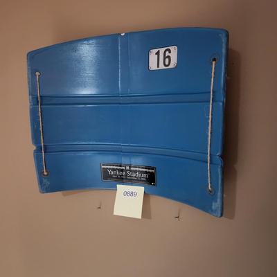 Authentic Seat Back From Yankee Stadium