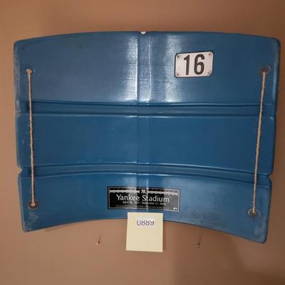 Authentic Seat Back From Yankee Stadium
