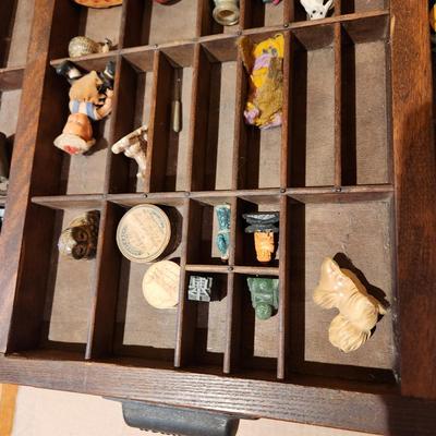 Hamilton Print Tray w/ Collectibles