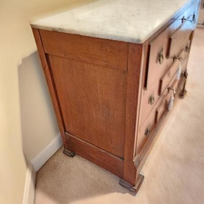 Marble Top Cottage Dresser 40x17x30